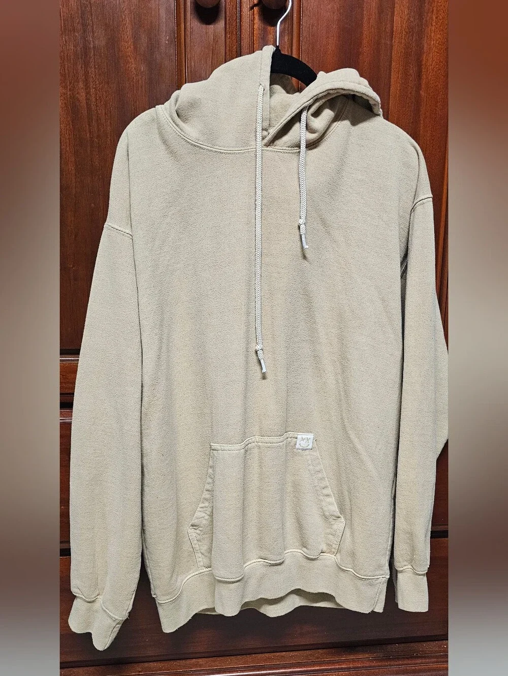 Women's Beige Pullover LOUIS TOMLINSON Hoodie - Casual Comfort